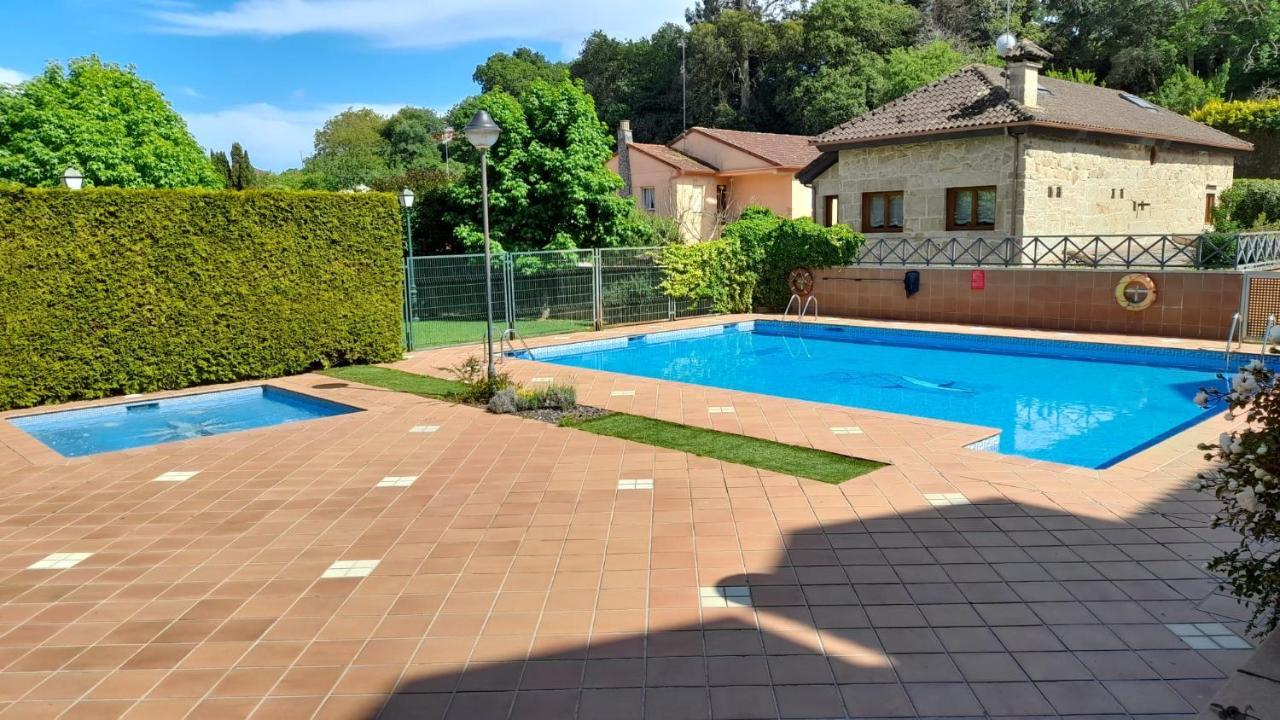 Apartamento Playa Sabaris-Baiona Bagian luar foto