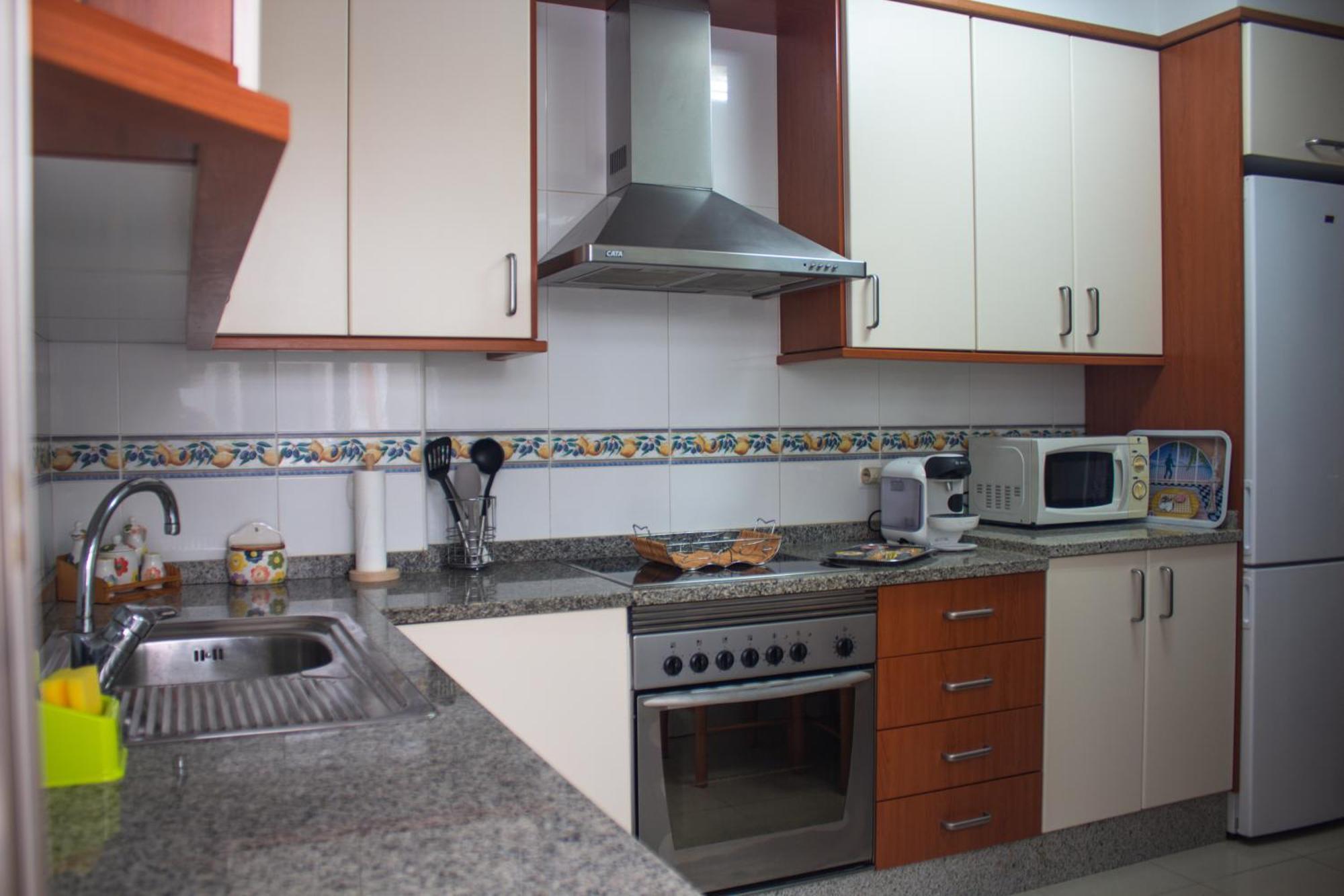 Apartamento Playa Sabaris-Baiona Bagian luar foto