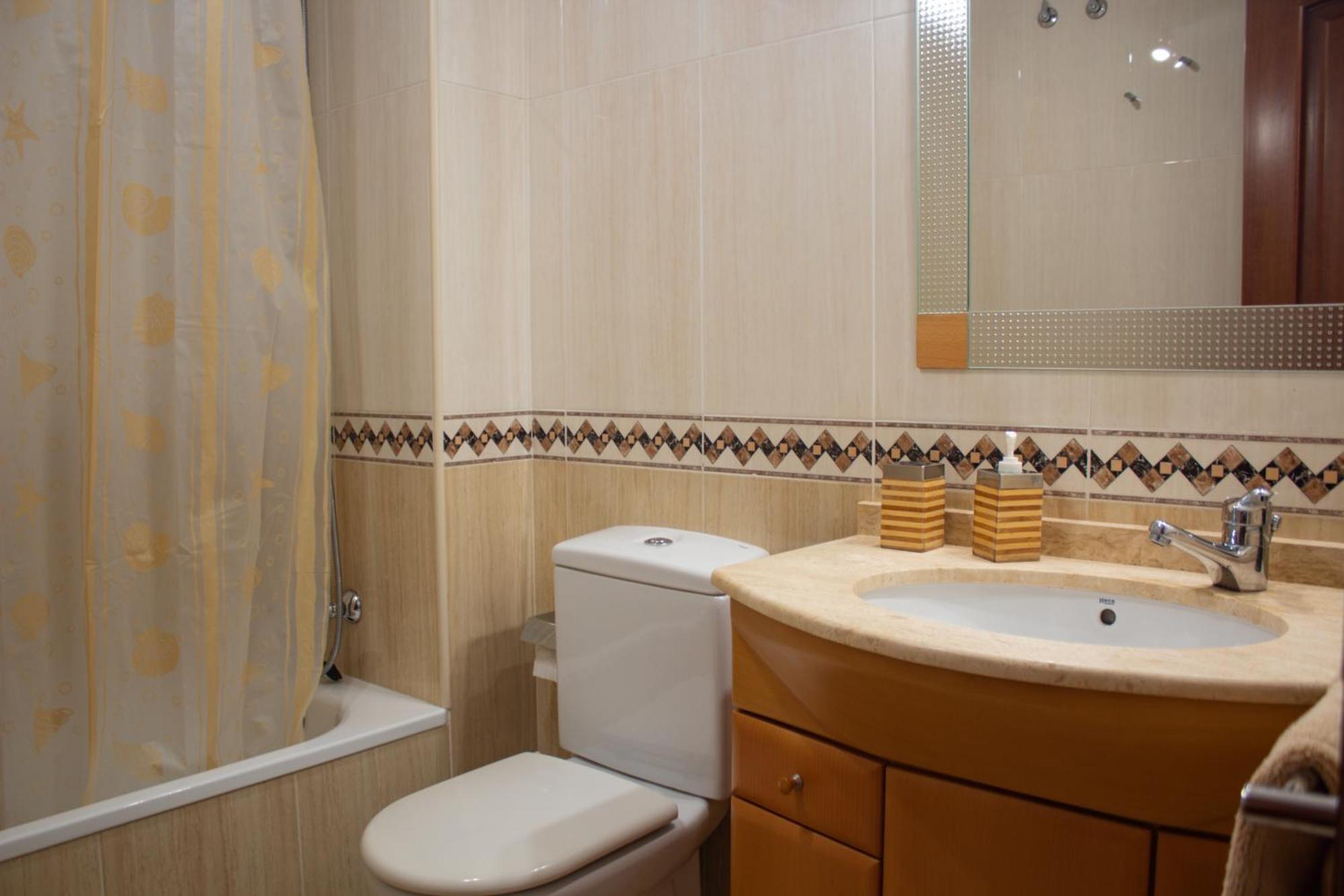 Apartamento Playa Sabaris-Baiona Bagian luar foto